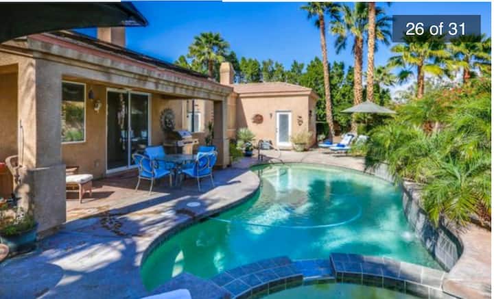 Luxury Private Desert Villa With Pool, Spa & Views Safe Area<br>in A Cul De Sac <Br><br> - Cathedral City, CA