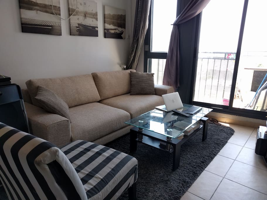 The living room