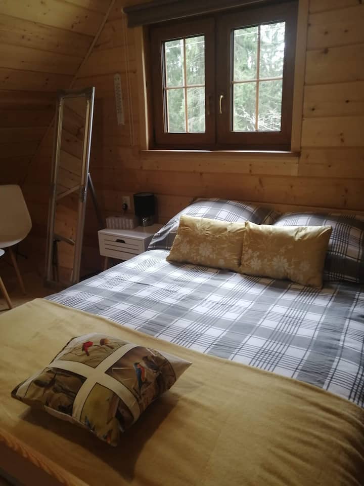 Dormitorio en la parte superior 