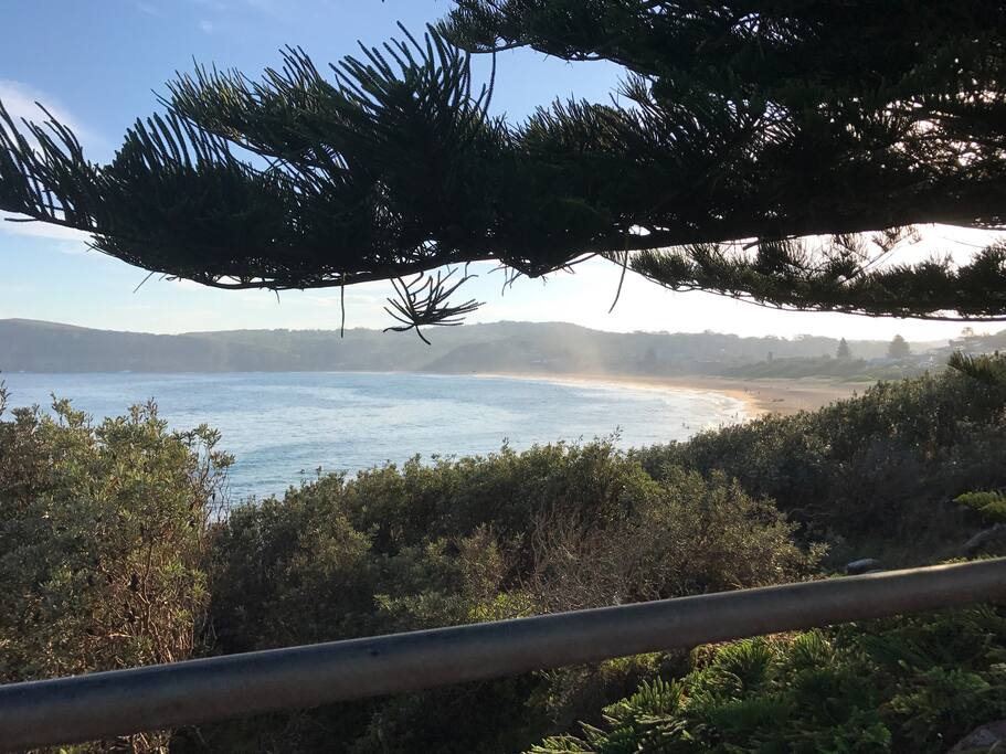 Copa Beach from the footpath
