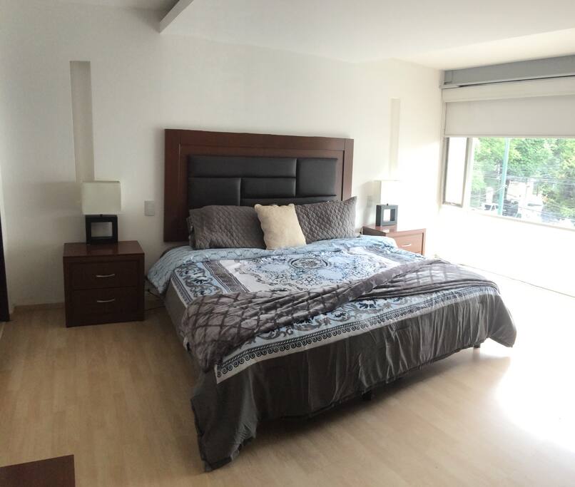 Recámara principal. Master bed room