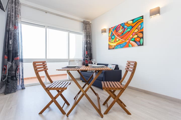 Entire home with Studio bedrooms in Portimao - Cozy apartment river/sunset view