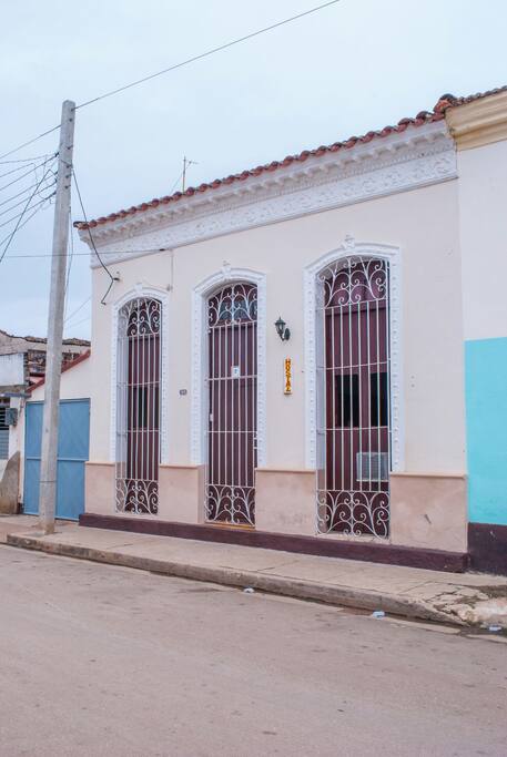 frente da la casa