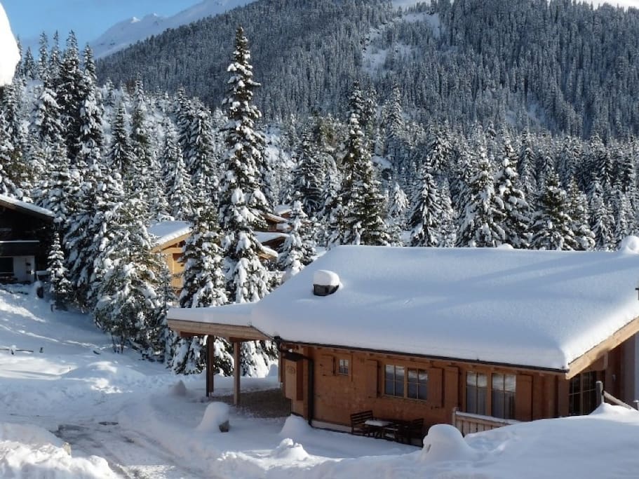 Chalet Schneespass