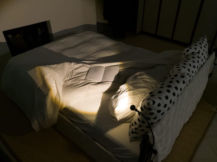 เตียงนอนพร้อมแล้ว....