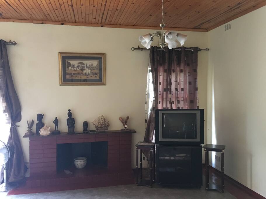 Living room opens out to front yard