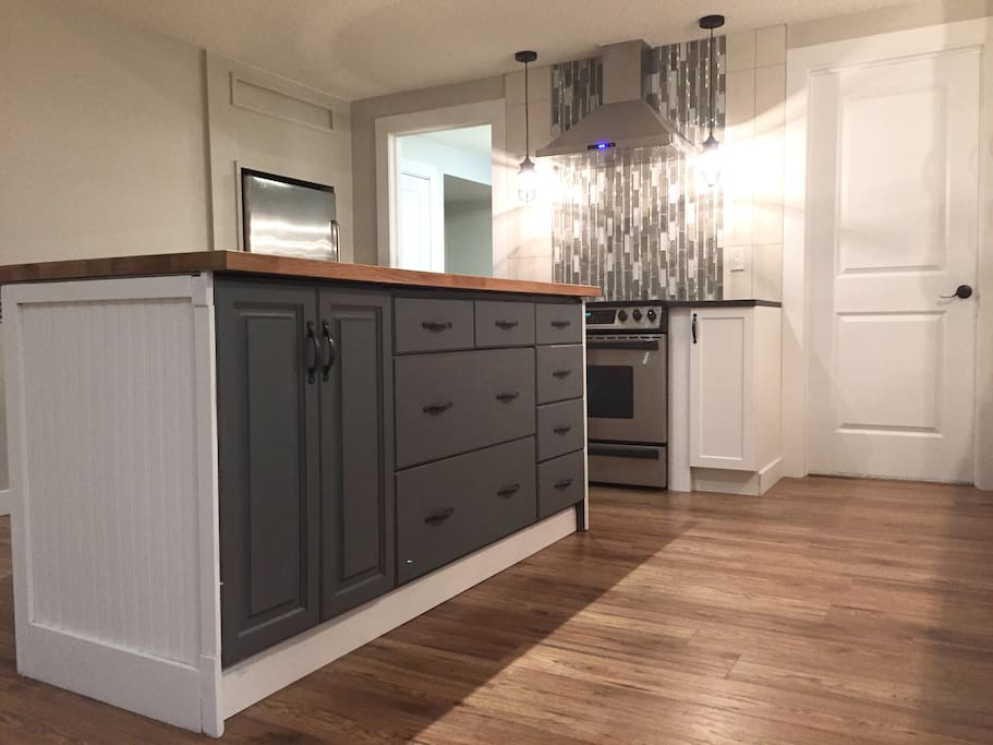 Spacious kitchen