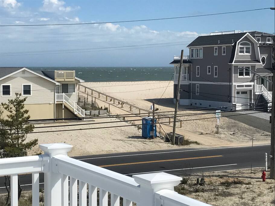 view from roof deck