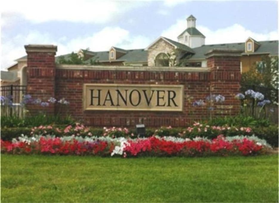 Entrance to the community