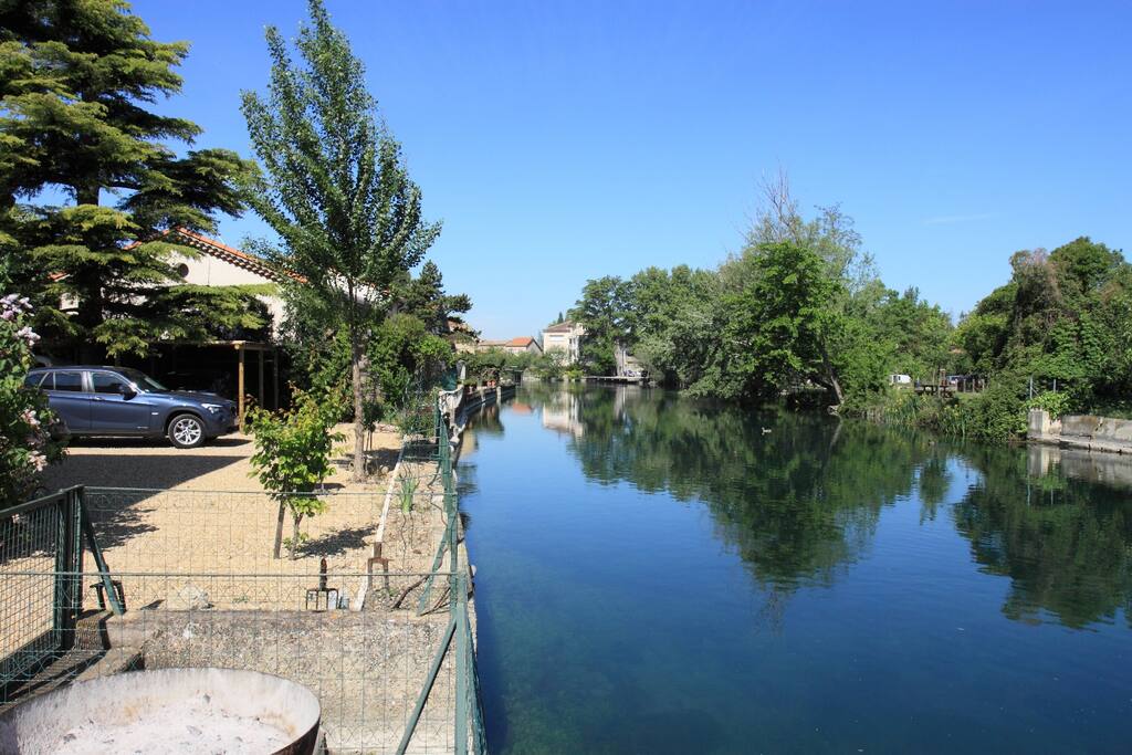 Accès direct à la rivière