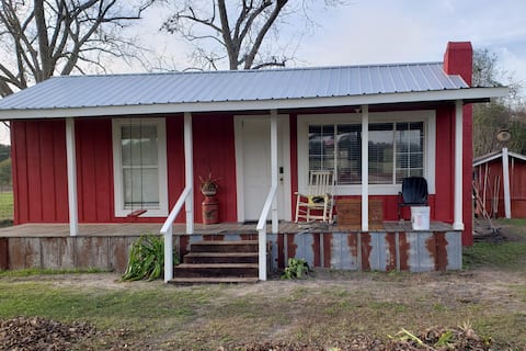 Lil' Red Cabin in Historic Fitzgerald, Georgia