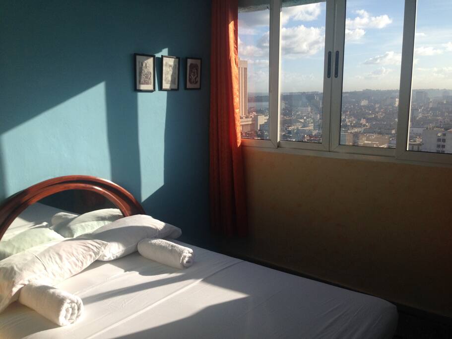 Habitacion 1,para dos personas, con vista a la Habana Vieja