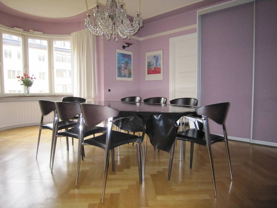 First room dinner table