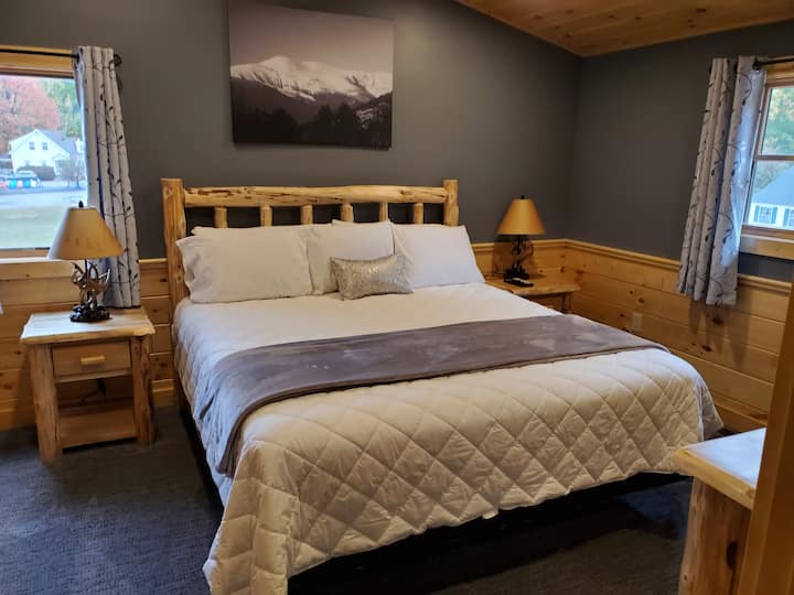 Second Floor Bedroom with king bed.