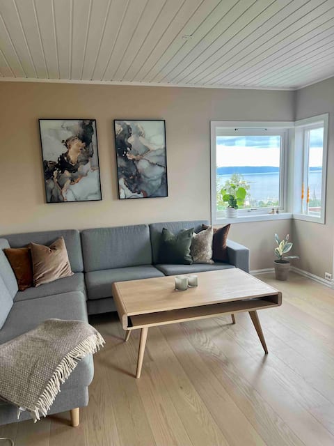 Modern apartment with panoramic views