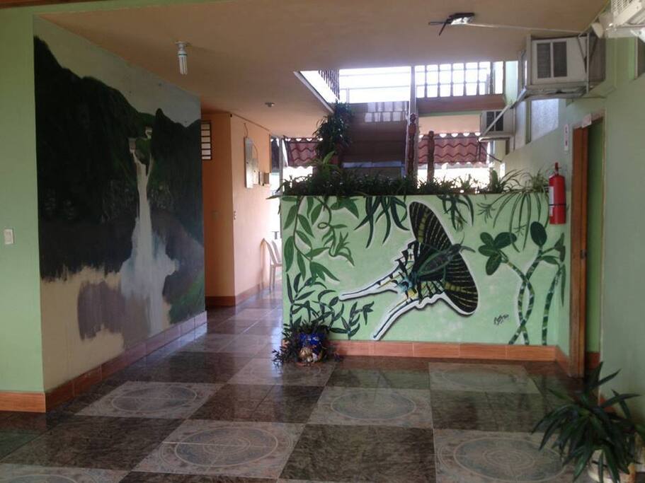Pinturas en las paredes