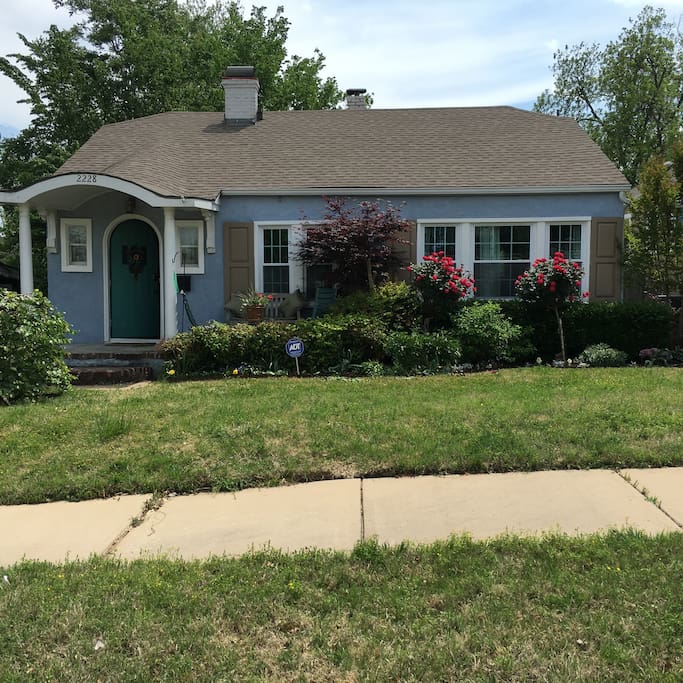 Cottage was built in 1919. The neighborhood is historically preserved.