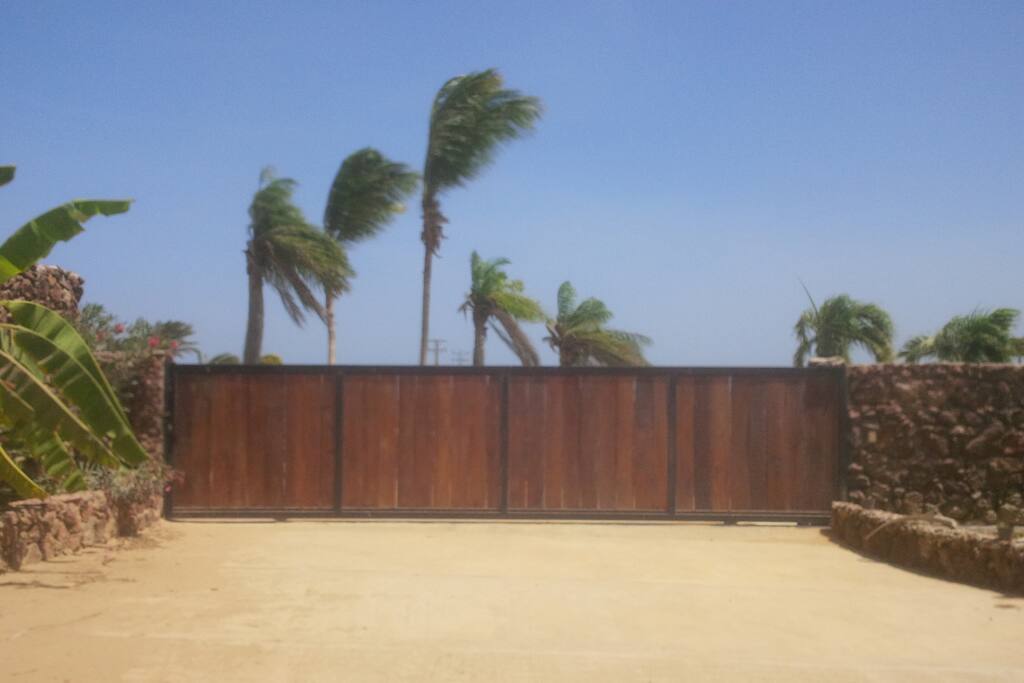 Porton de entrada