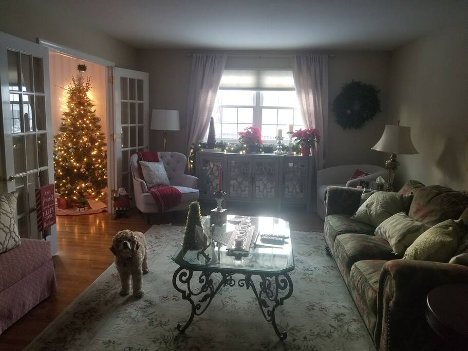 large tv room (Also have a small tv room)