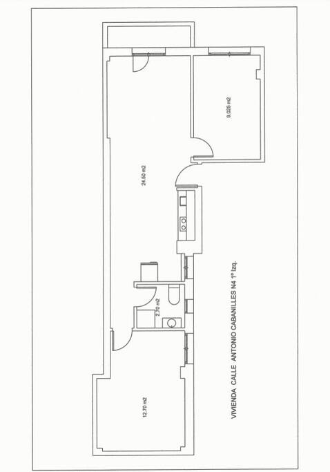 Plano apartamento