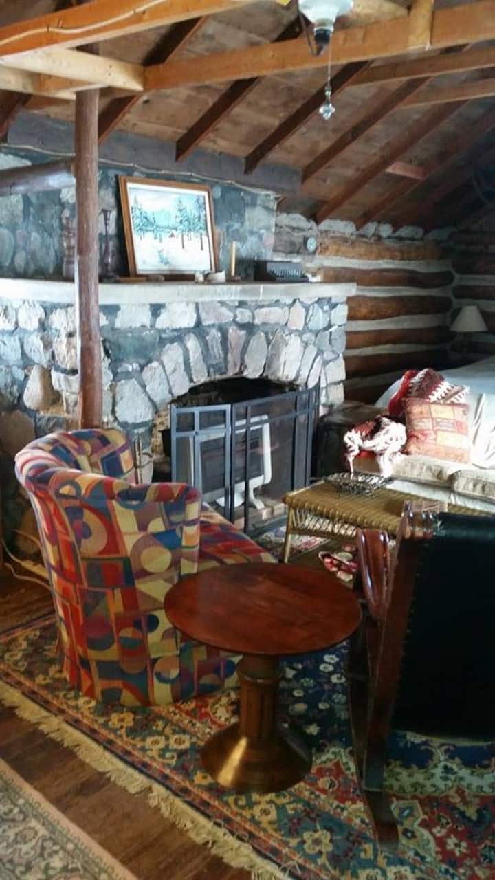 Historic oneroom log cabin Cabins for Rent in Mancelona, Michigan