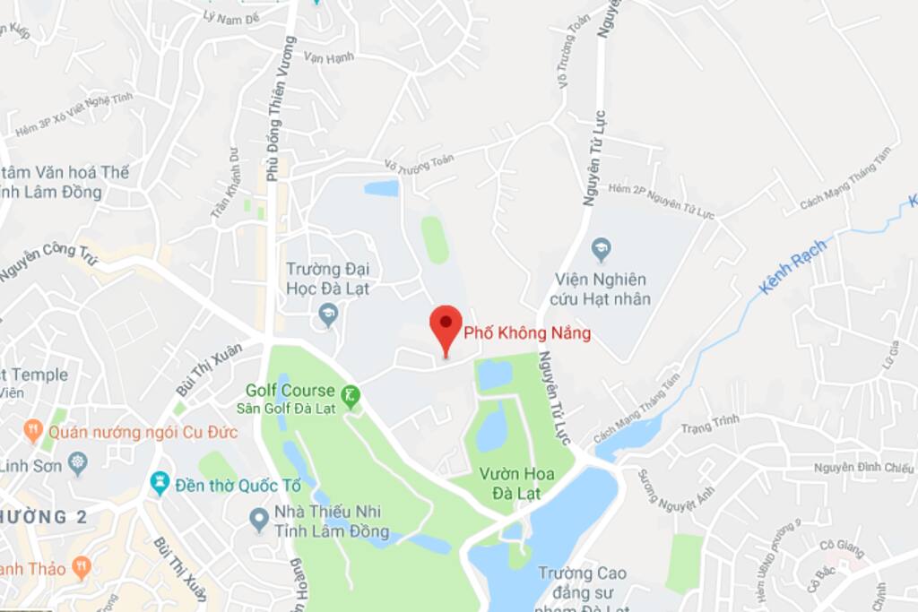 The directly location of my hostel