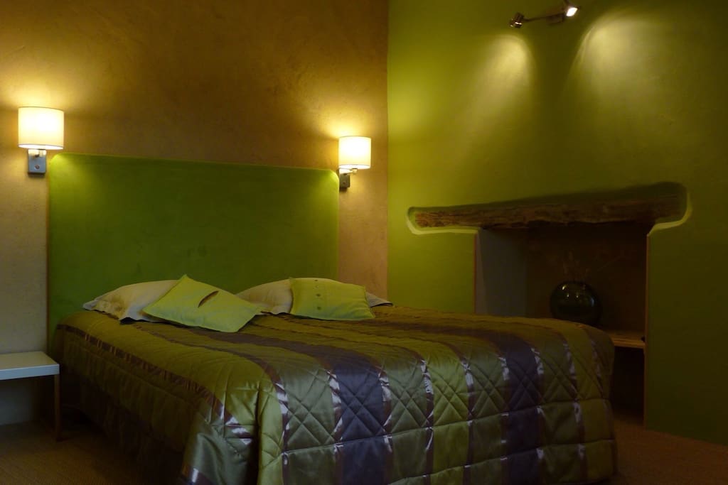 Chambre Verte , apaisante .