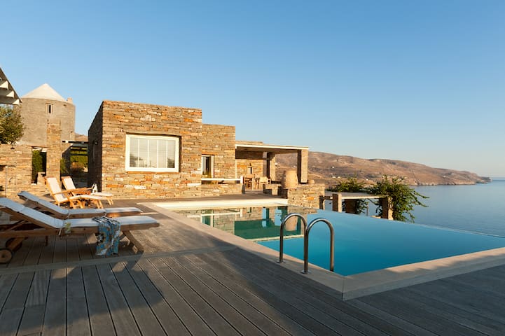 Azure Villa on Kea Island, Greece