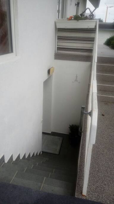 Eingang zum Apartment