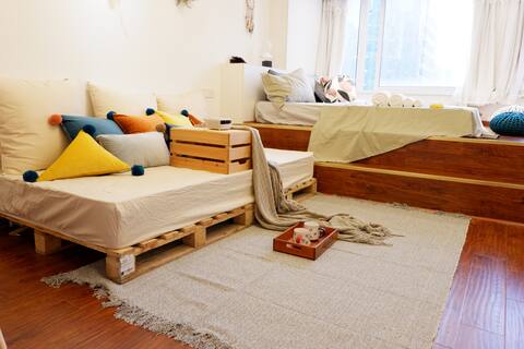 【盐茶】春熙路·太古里·IFS大熊猫·地铁旁巨幕投影·下楼小吃街