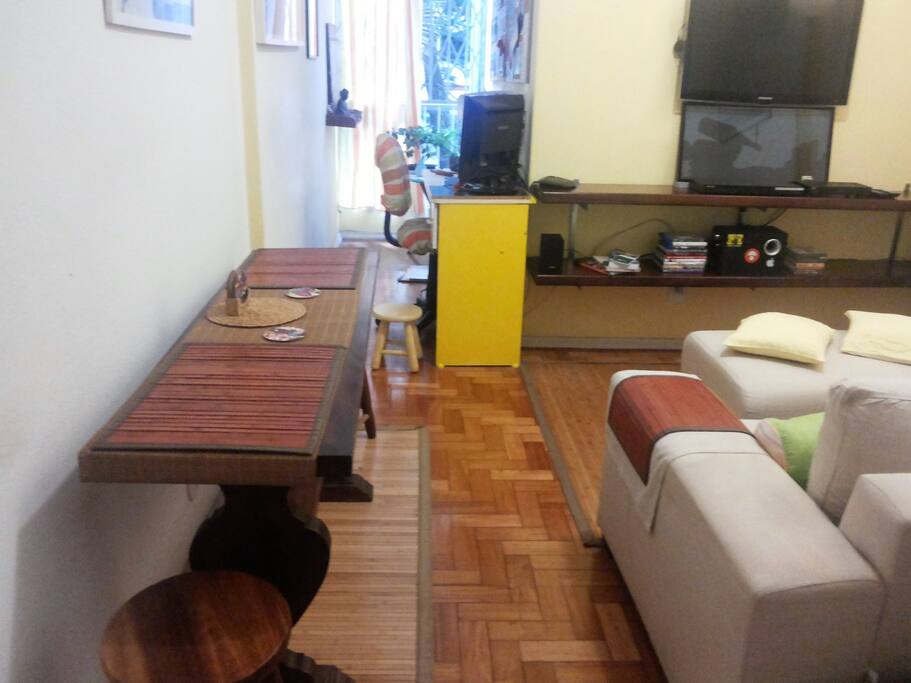 Sala - vista do corredor
