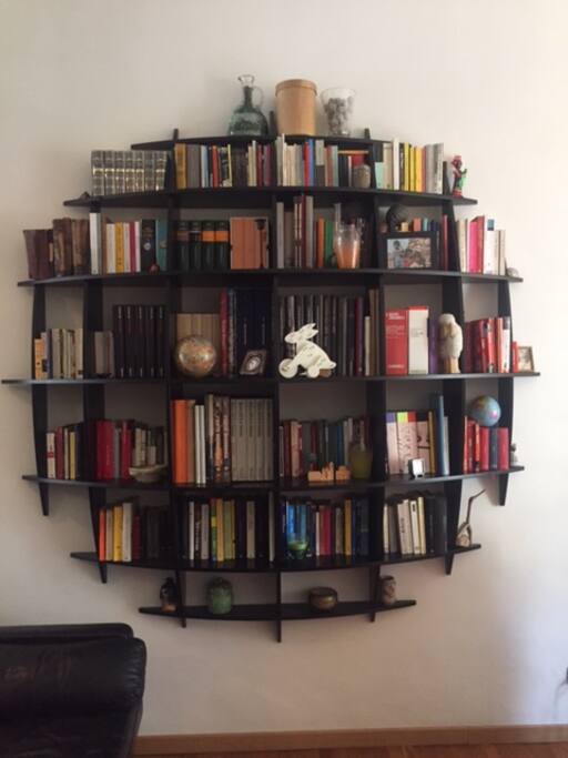 la libreria del soggiorno