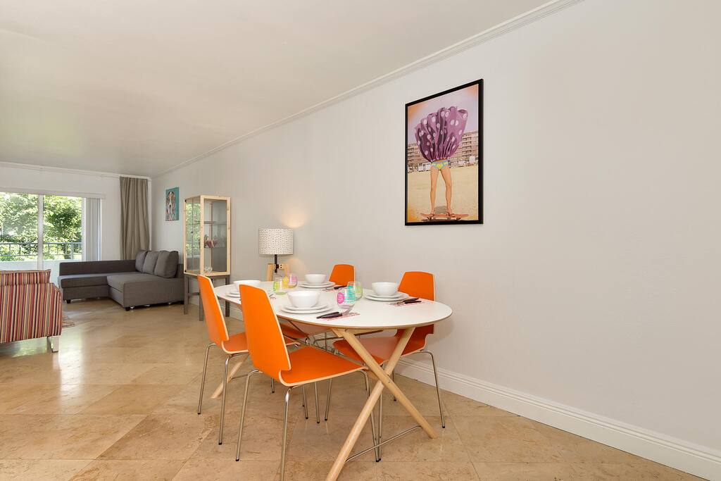 Cozy dining area