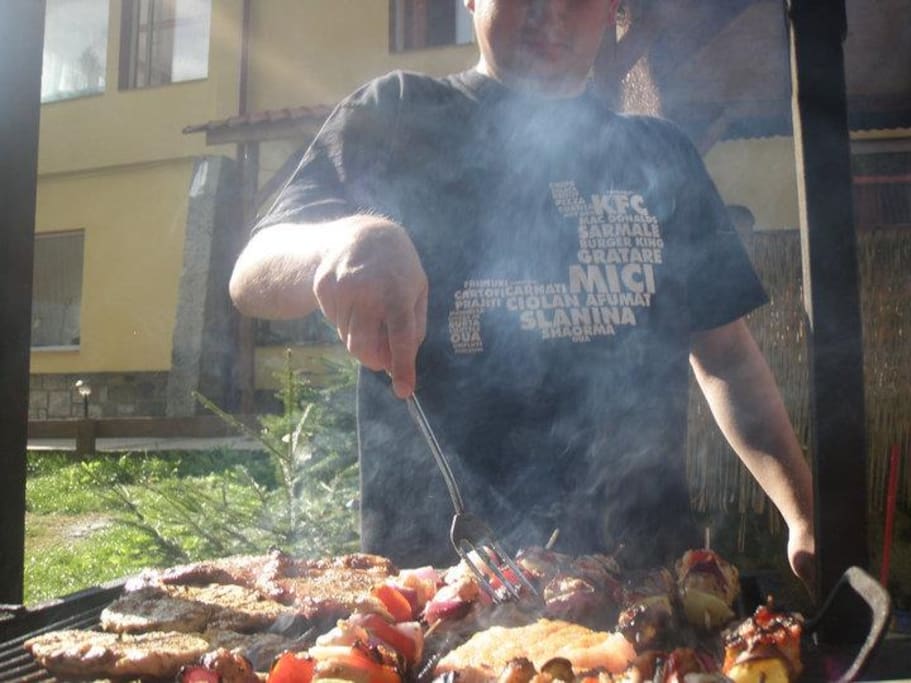 Barbecue at work