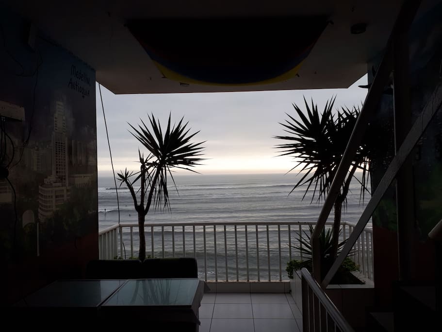 balcony of the two bedroom suite