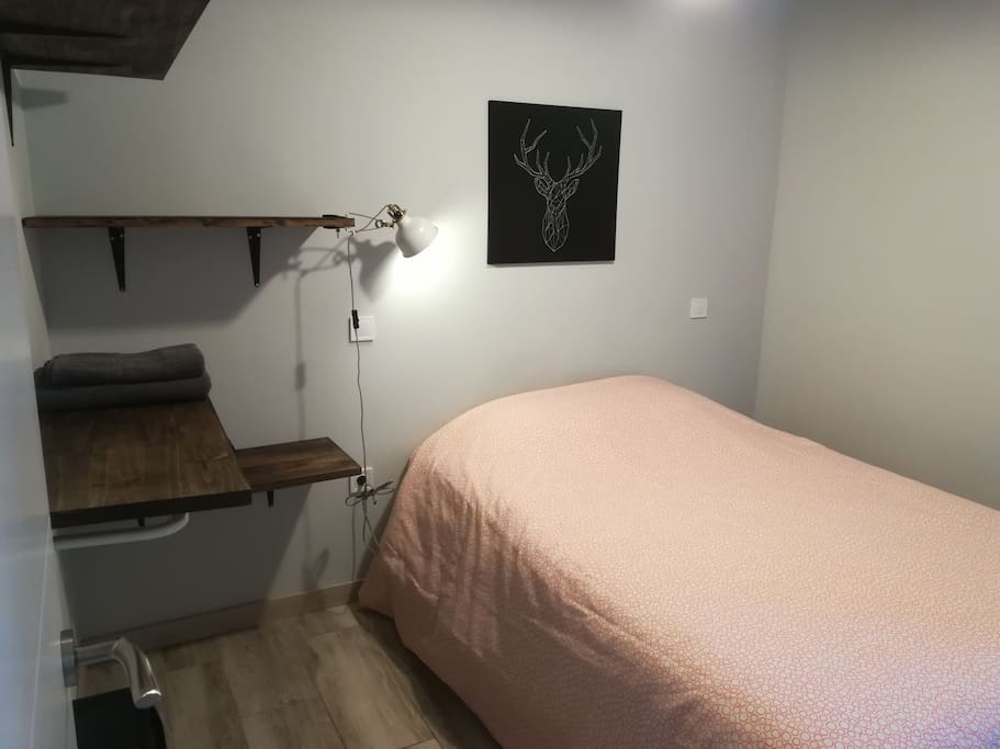 Bedroom with double bed