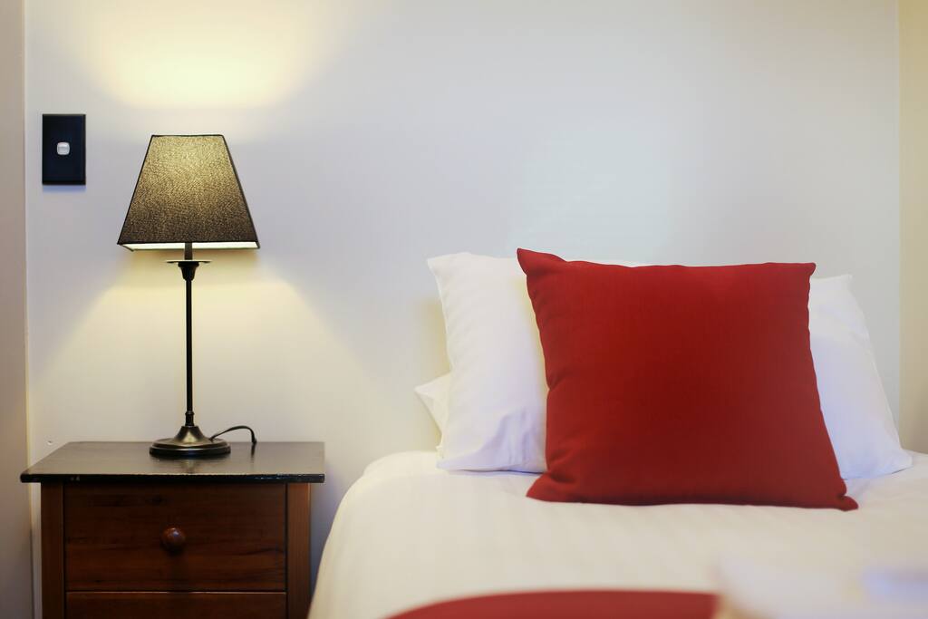 Single bed.