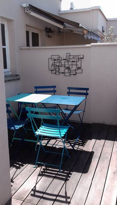 Terrasse du 8ème pour 4 personnes