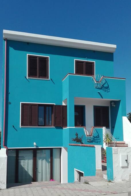 Apartment is on the bottom floor