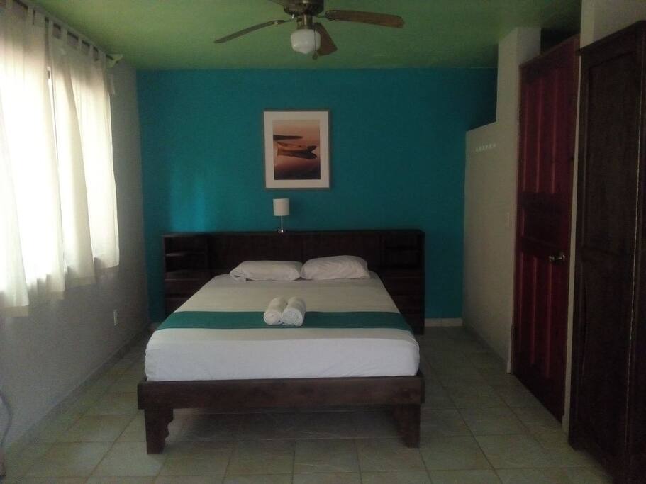 Beautiful double bed!
