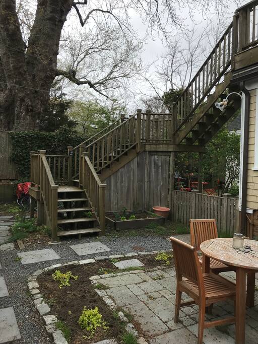 Stairs to Unit