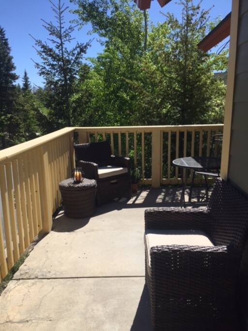 Spacious Deck