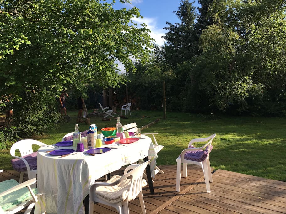 Dining on teracce