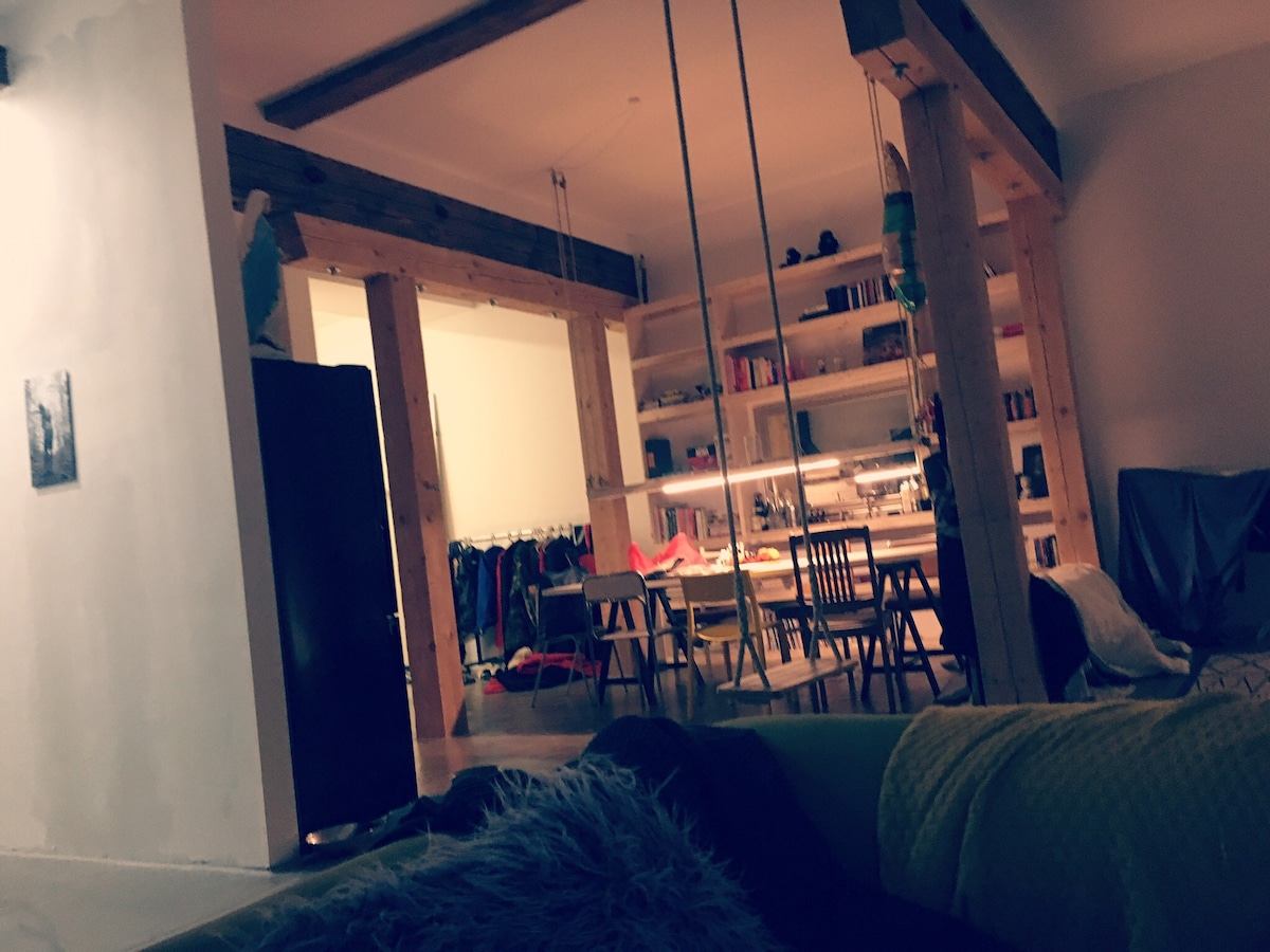 Beliebte Airbnb-Anzeige: Beautiful loft/100 sqm/Münster/Carport/Meer/Molli in Bad Doberan