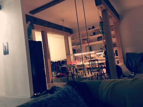 Popular Airbnb listing: Beautiful loft/100 sqm/Münster/Carport/Meer/Molli in Bad Doberan
