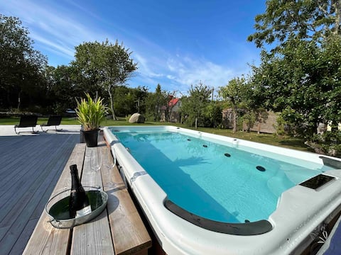 Modern house in the archipelago