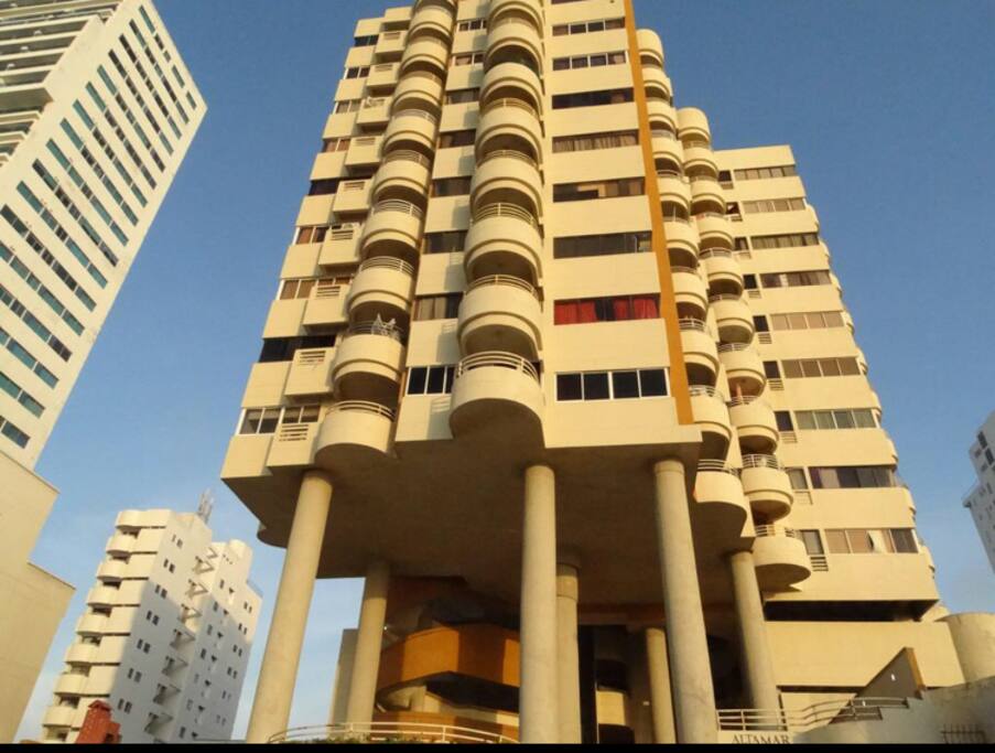 Front of building