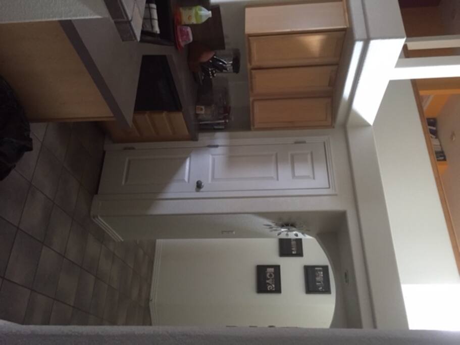 Kitchen entrance view