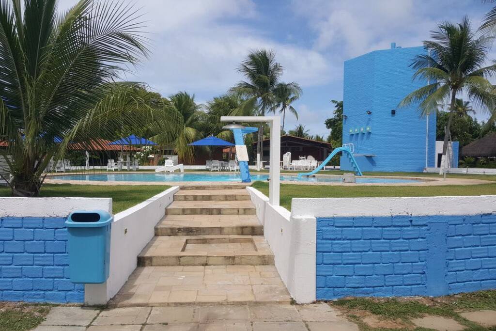 Entrada principal Piscina