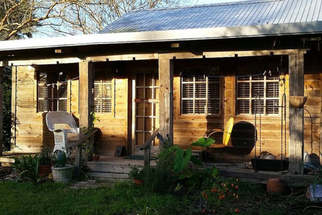 The private entrance to The Cypress Bedroom